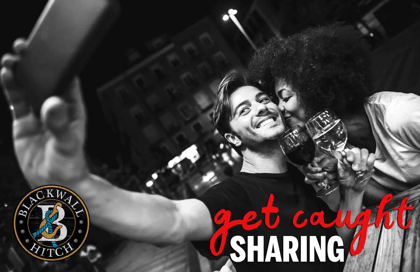 Get caught sharing